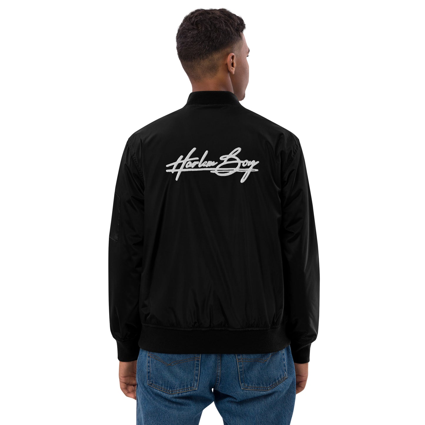 Harlem Boy Collection "Harlem Forever" Embroidered Bomber