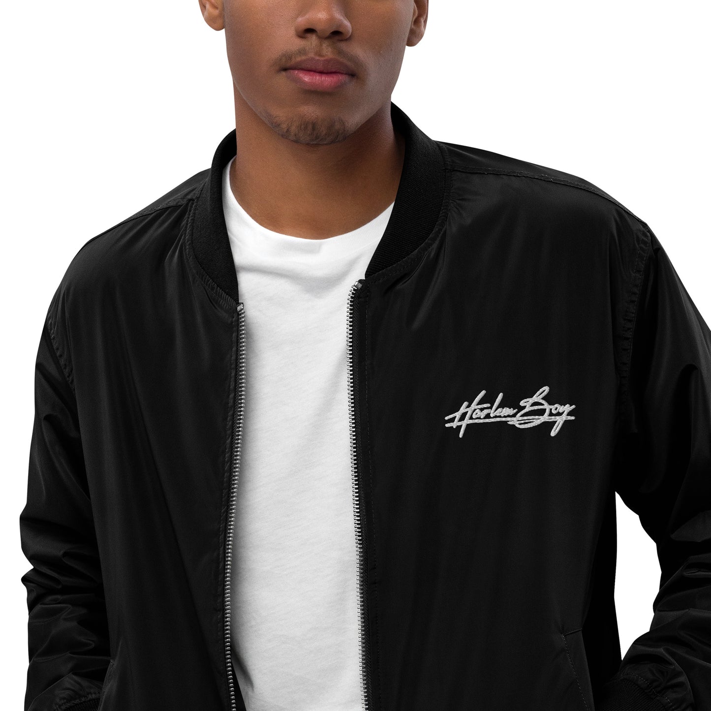 Harlem Boy Collection "Pheonix Logo" Embroidered Bomber