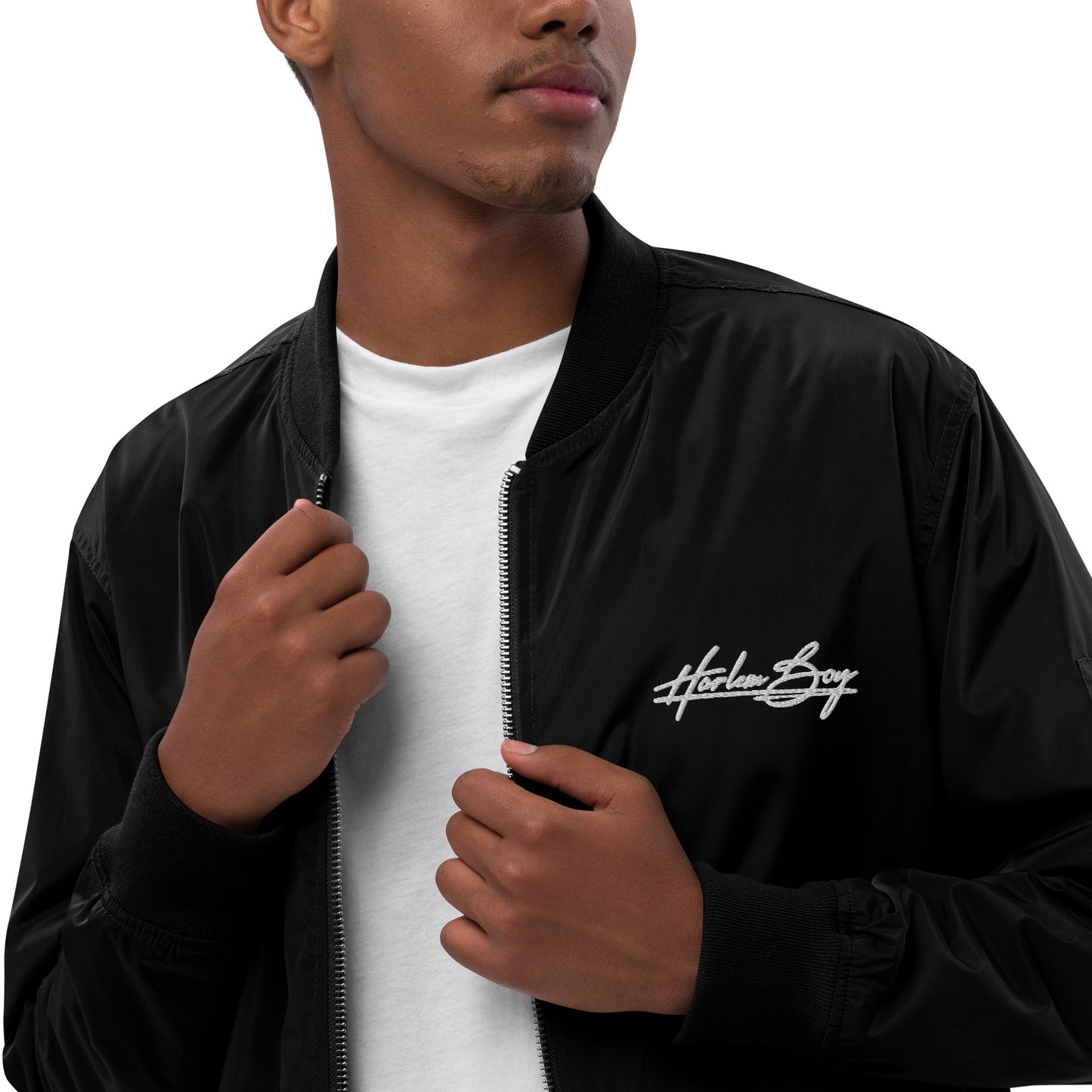 Harlem Boy Collection "Pheonix Logo" Embroidered Bomber