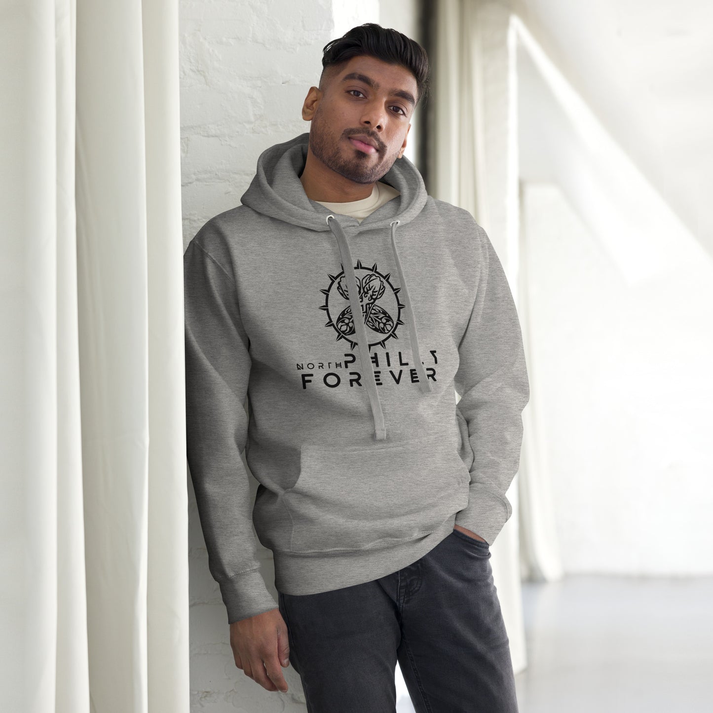 Harlem Boy Collection - Printed No Philly Forever - Hoodie - Wakanda Collection