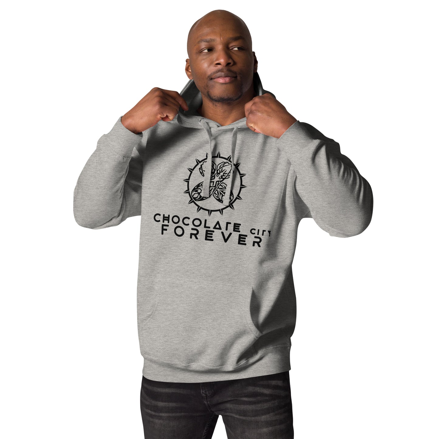 Harlem Boy Collection - Printed Chocolate City Forever - Hoodie - Wakanda Collection