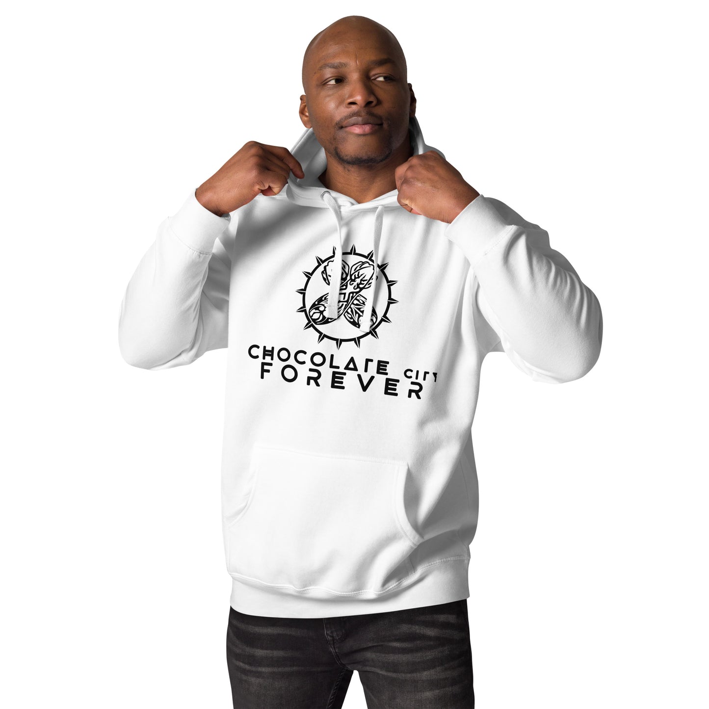Harlem Boy Collection - Printed Chocolate City Forever - Hoodie - Wakanda Collection