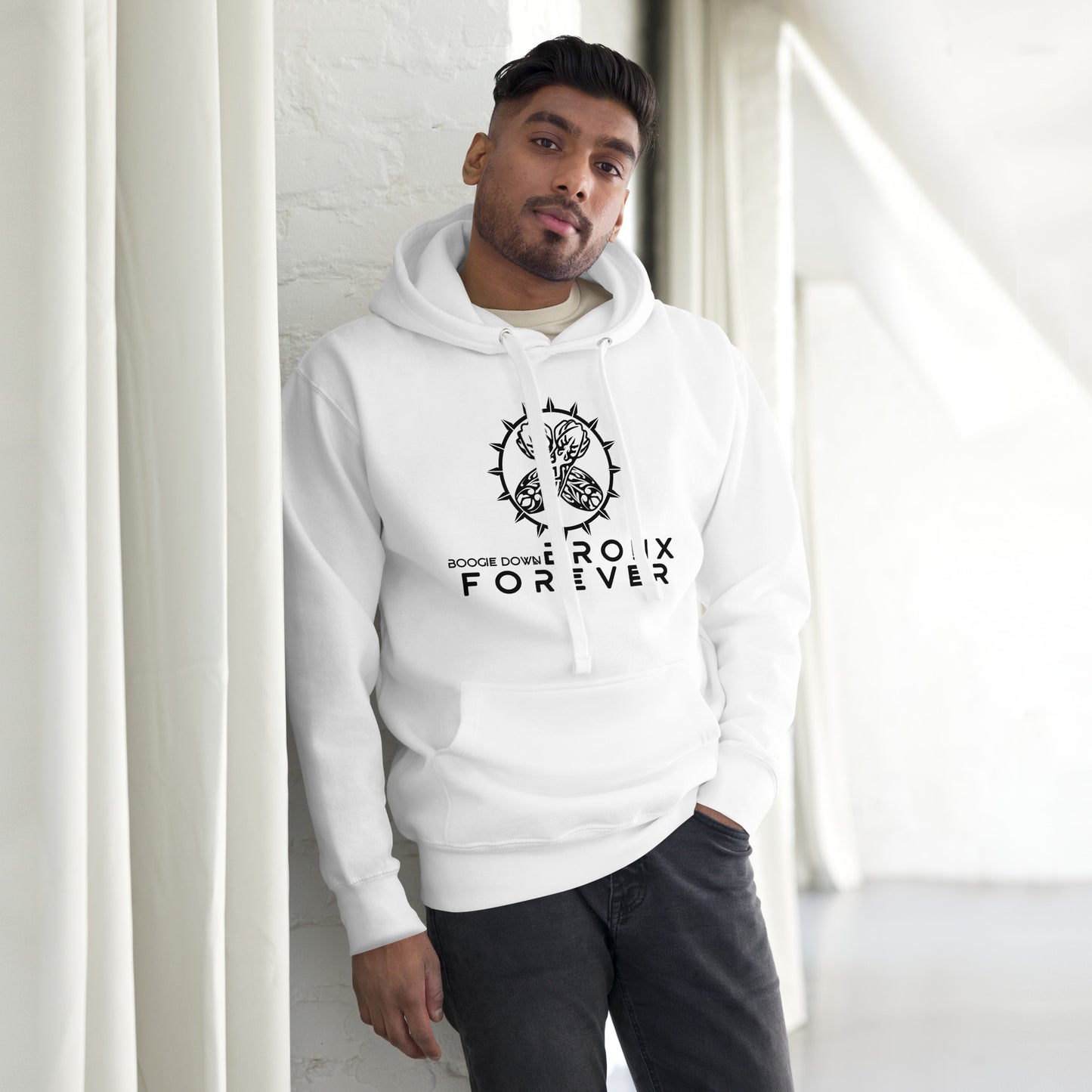 Harlem Boy Collection - Printed Bronx Forever - Hoodie - Wakanda Collection