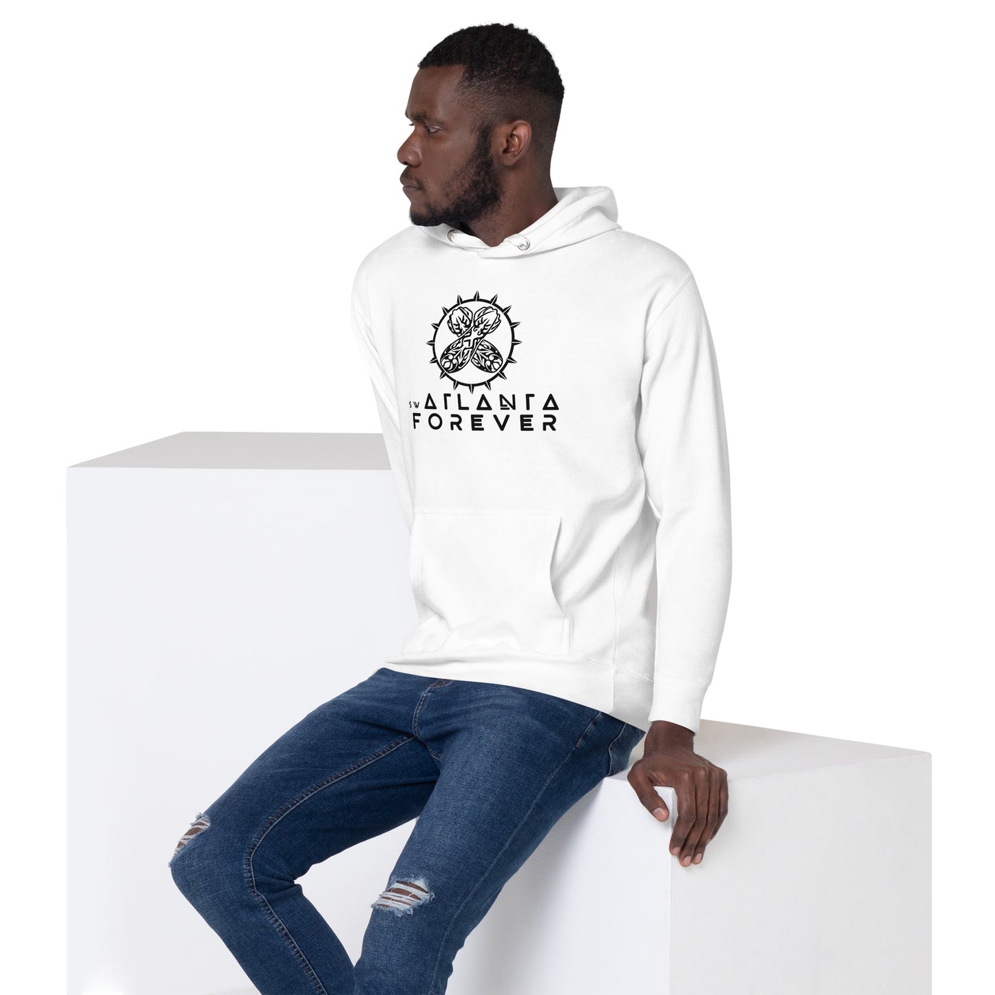 Harlem Boy Collection - Printed SW ATL Forever - Hoodie - Wakanda Collection
