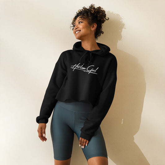 Harlem Girl Cropped Hoodies