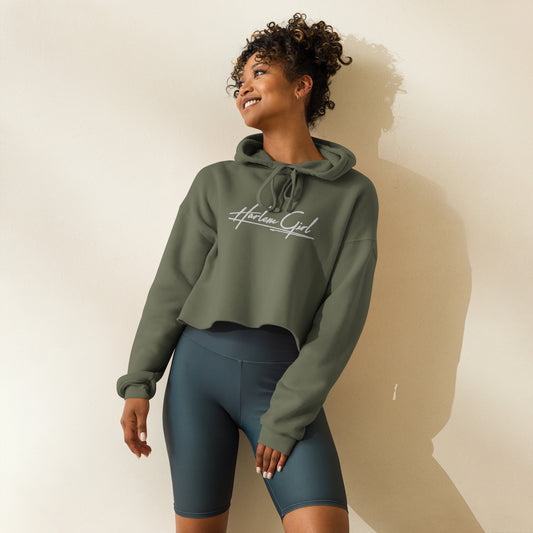 Harlem Girl Cropped Hoodies