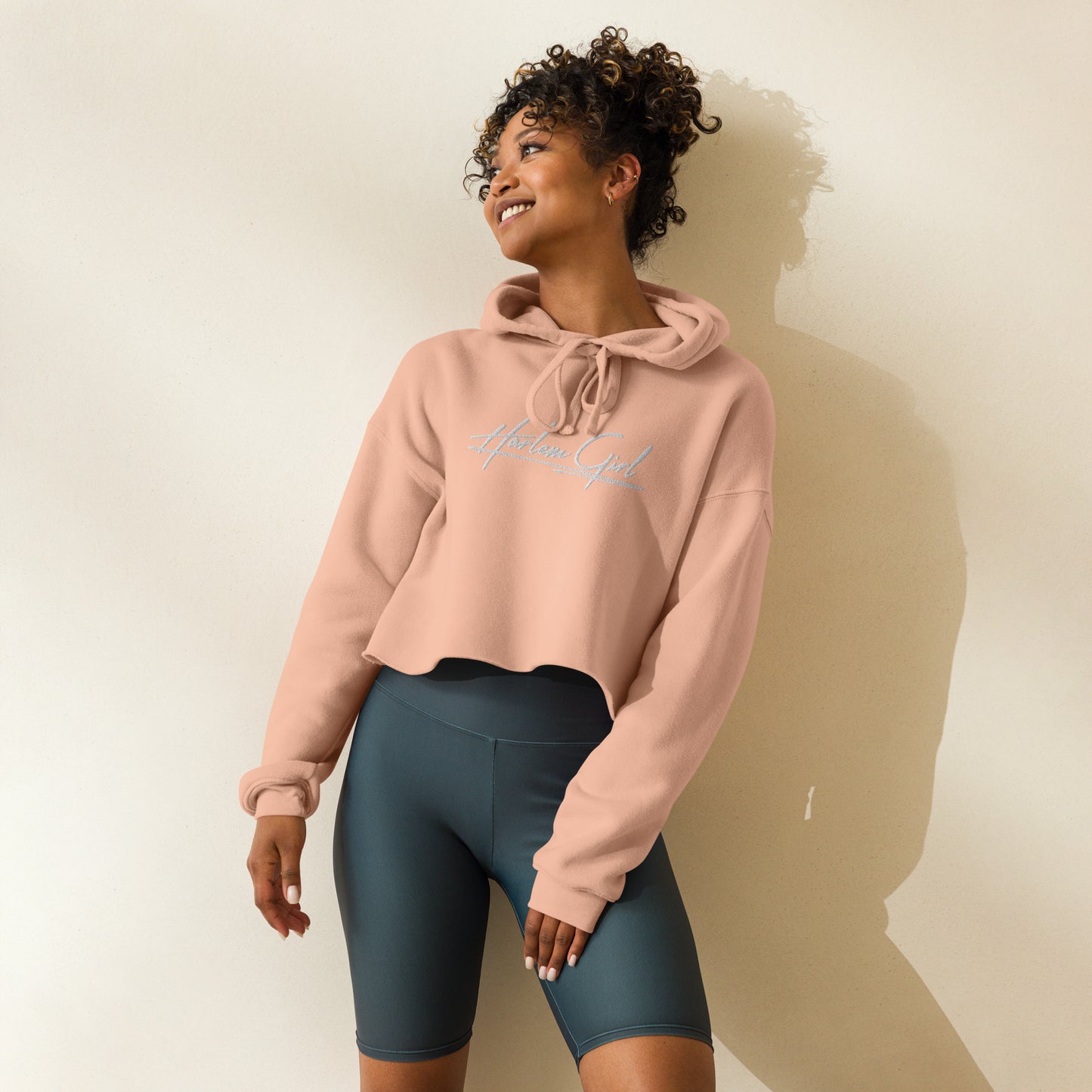 Harlem Girl Cropped Hoodies