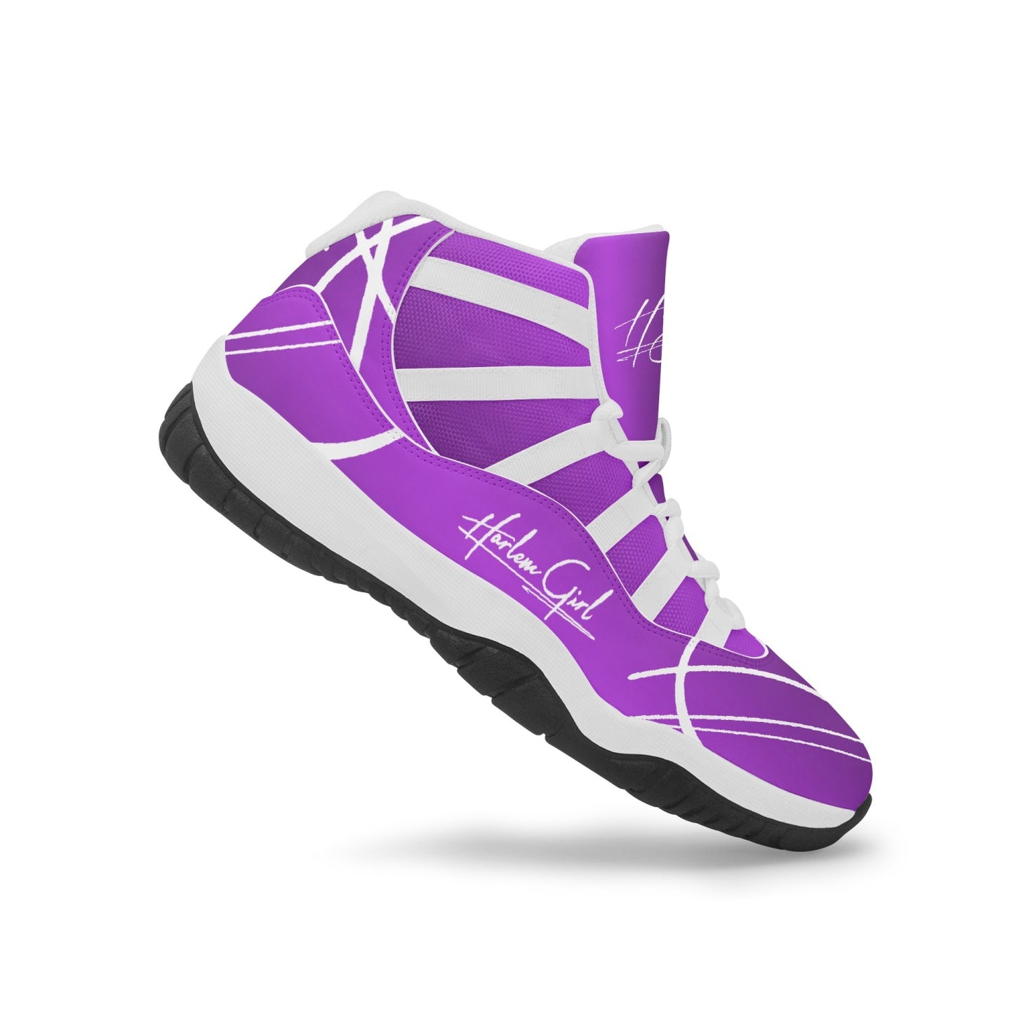Harlem Girl "Tribe" Basketball - Amethyst w/Black or White Trim (Women's)