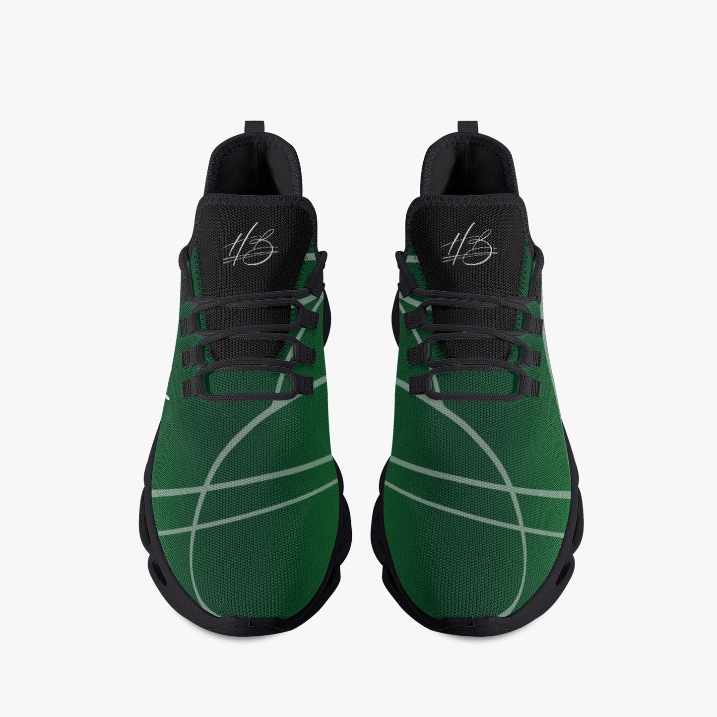 HB Harlem Girl "Bounce" Runner - Women - Emerald - Black Sole
