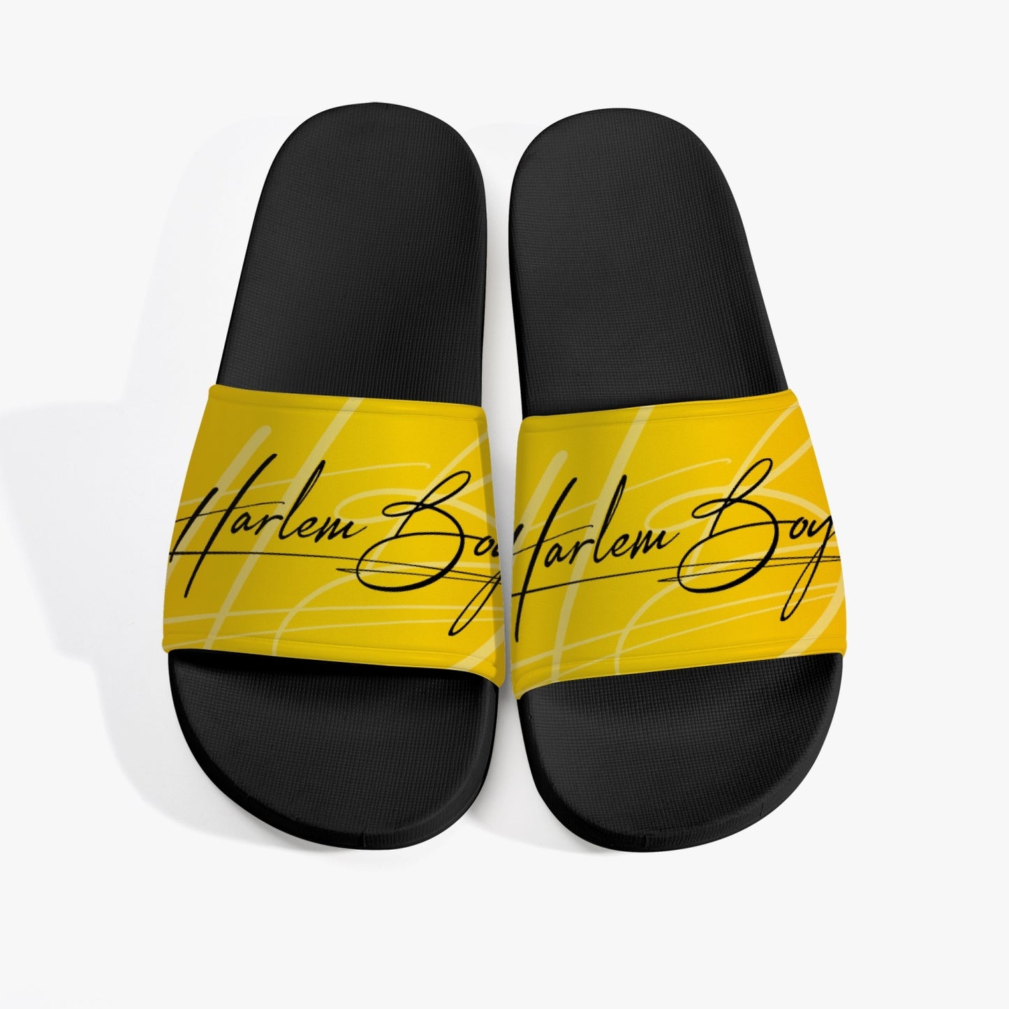 Harlem Boy Collection Women's Slides Gold