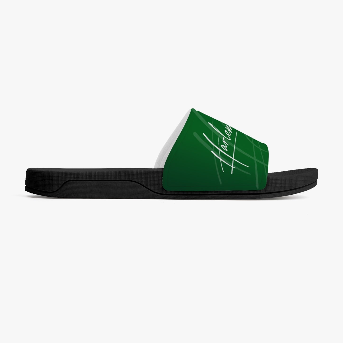 Harlem Boy Collection Women's Slides Emerald