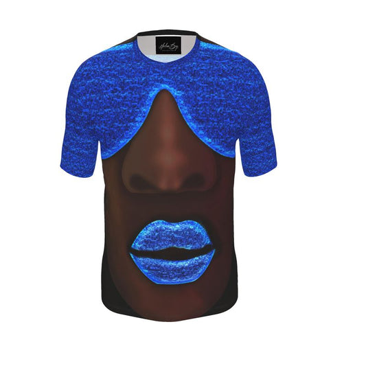 Harlem Boy Collection - Graphic Tee - Electric Kiss - Sapphire
