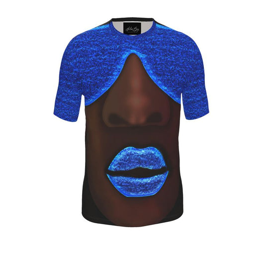 Harlem Boy Collection - Graphic Tee - Electric Kiss - Sapphire