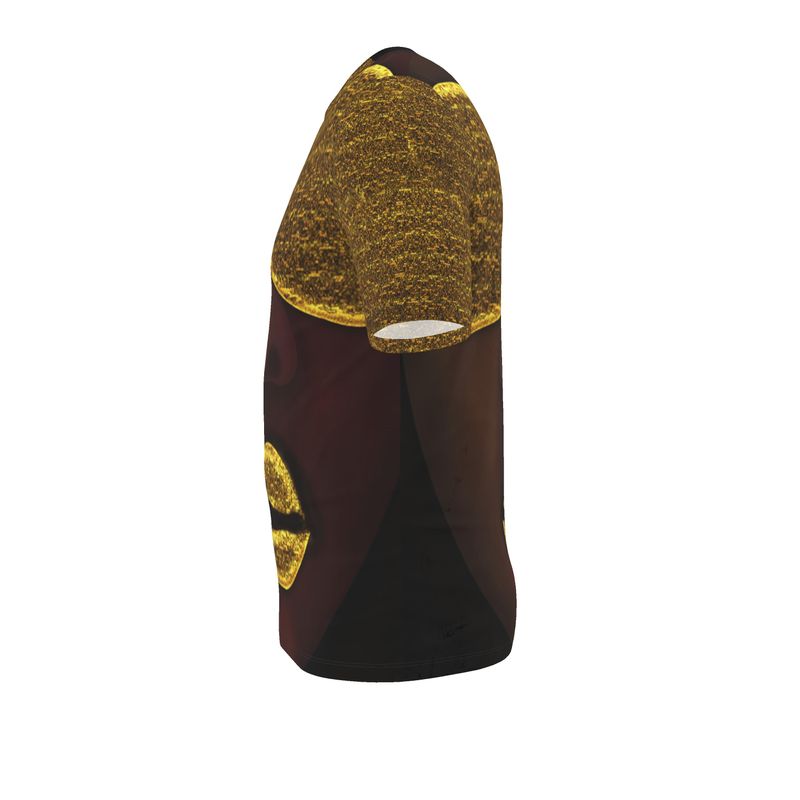 Harlem Boy Collection - Graphic Tee - Electric Kiss - Gold