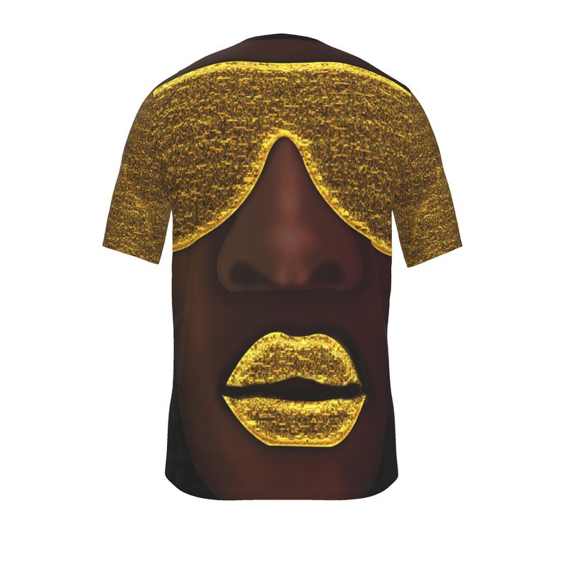 Harlem Boy Collection - Graphic Tee - Electric Kiss - Gold
