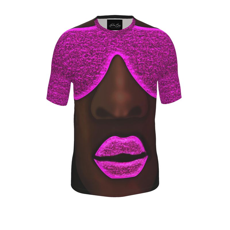 Harlem Boy Collection - Graphic Tee - Electric Kiss - Fuchsia