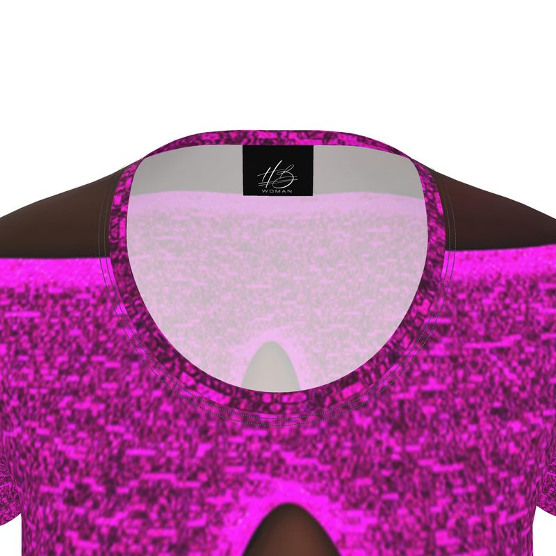 Harlem Boy Collection - Graphic Tee - Electric Kiss - Fuchsia