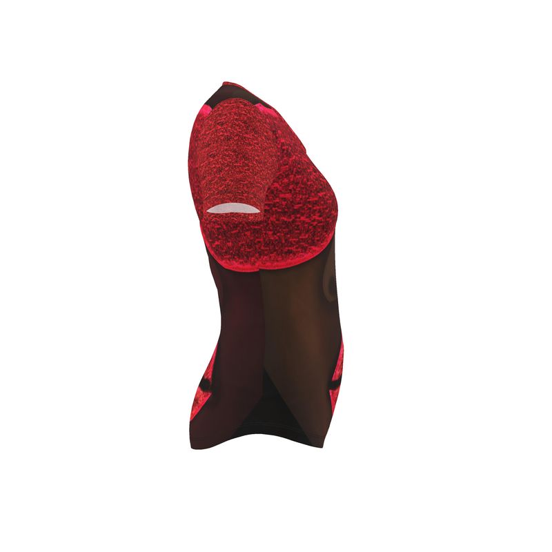 Harlem Boy Collection - Graphic Tee - Electric Kiss - Ruby