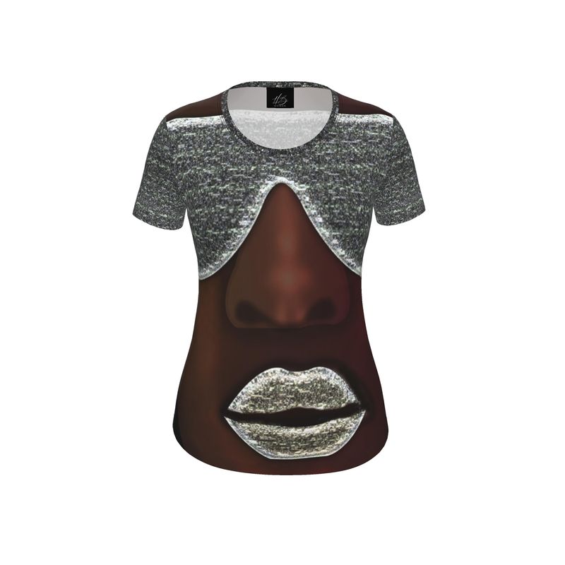Harlem Boy Collection - Graphic Tee - Electric Kiss - Silver