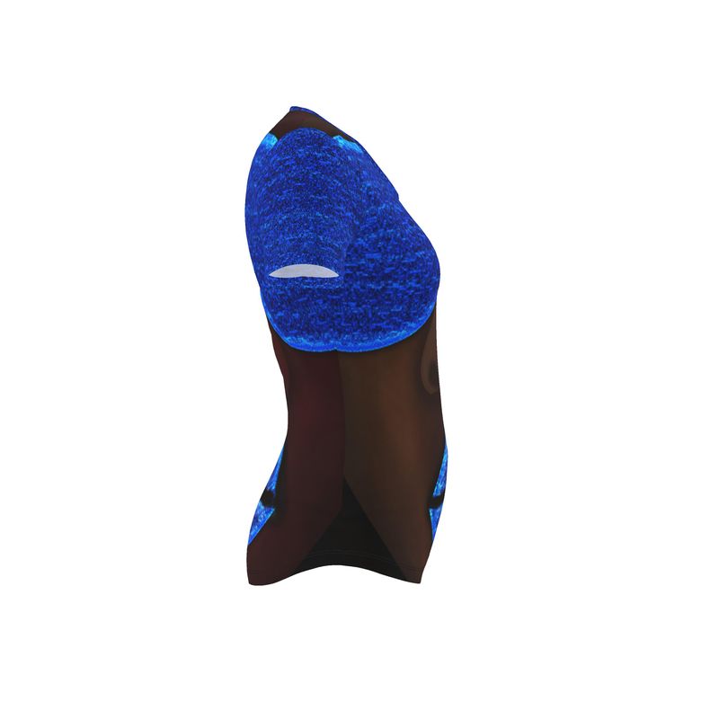 Harlem Boy Collection - Graphic Tee - Electric Kiss - Sapphire