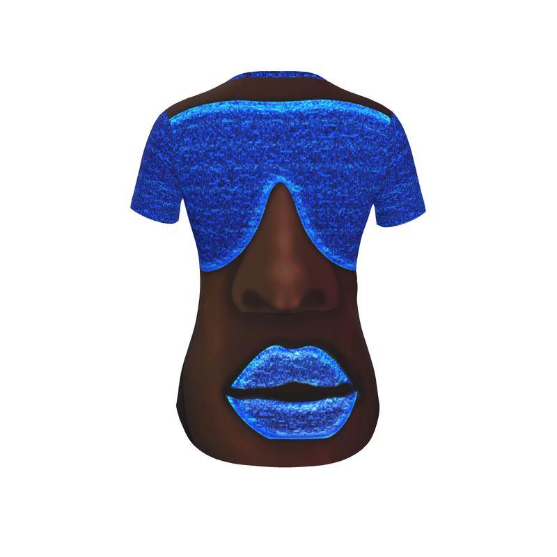 Harlem Boy Collection - Graphic Tee - Electric Kiss - Sapphire