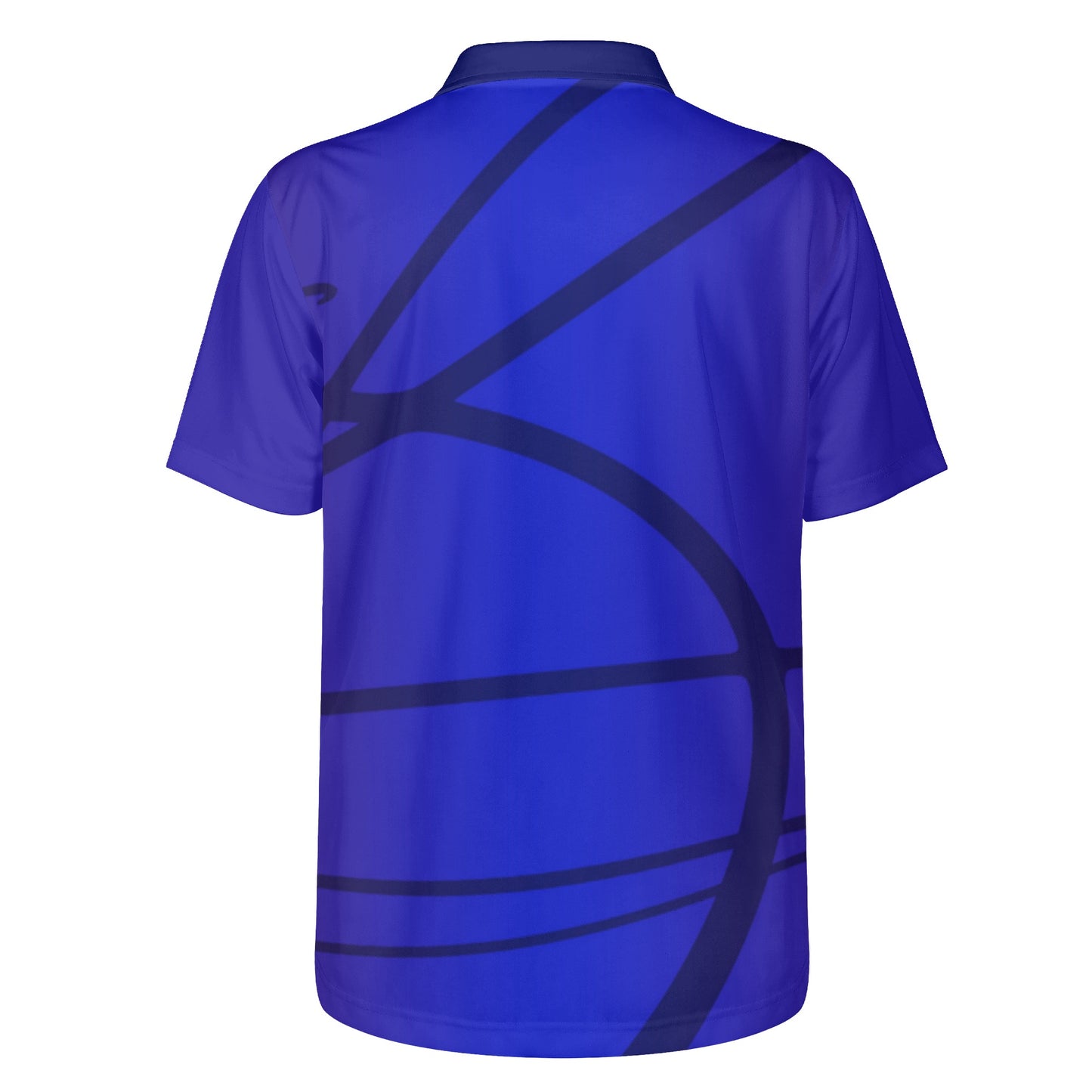 Harlem Boy Printed Signature Polo Men's Sapphire
