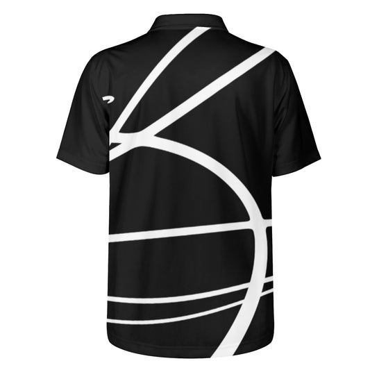 Harlem Boy Printed Signature Polo Men's Onyx & White