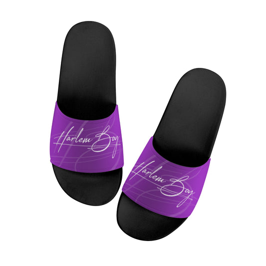 Harlem Boy Collection Men's Slides Amethyst
