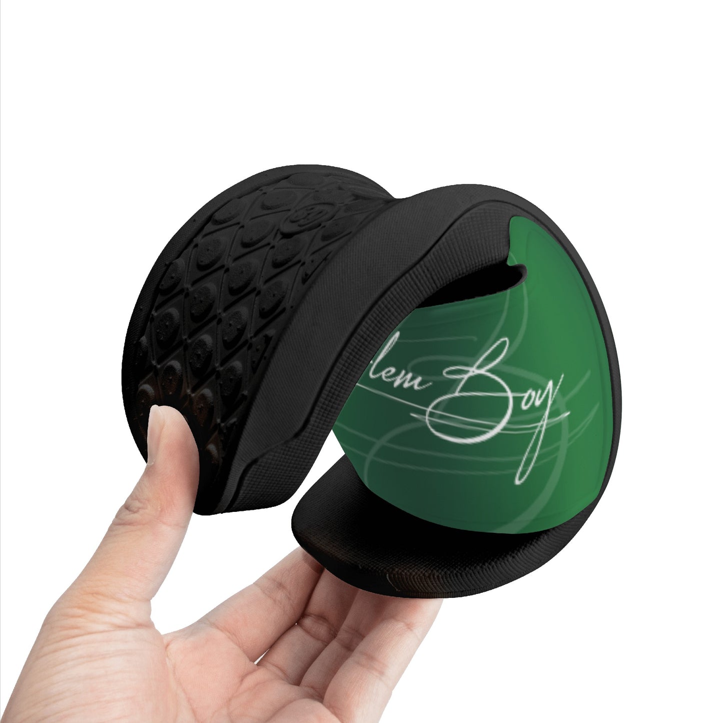 Harlem Boy Collection Men's Slides Emerald