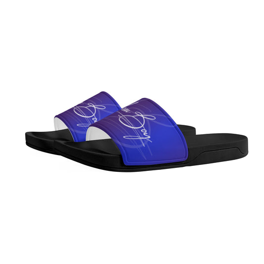 Harlem Boy Collection Men's Slides Sapphire