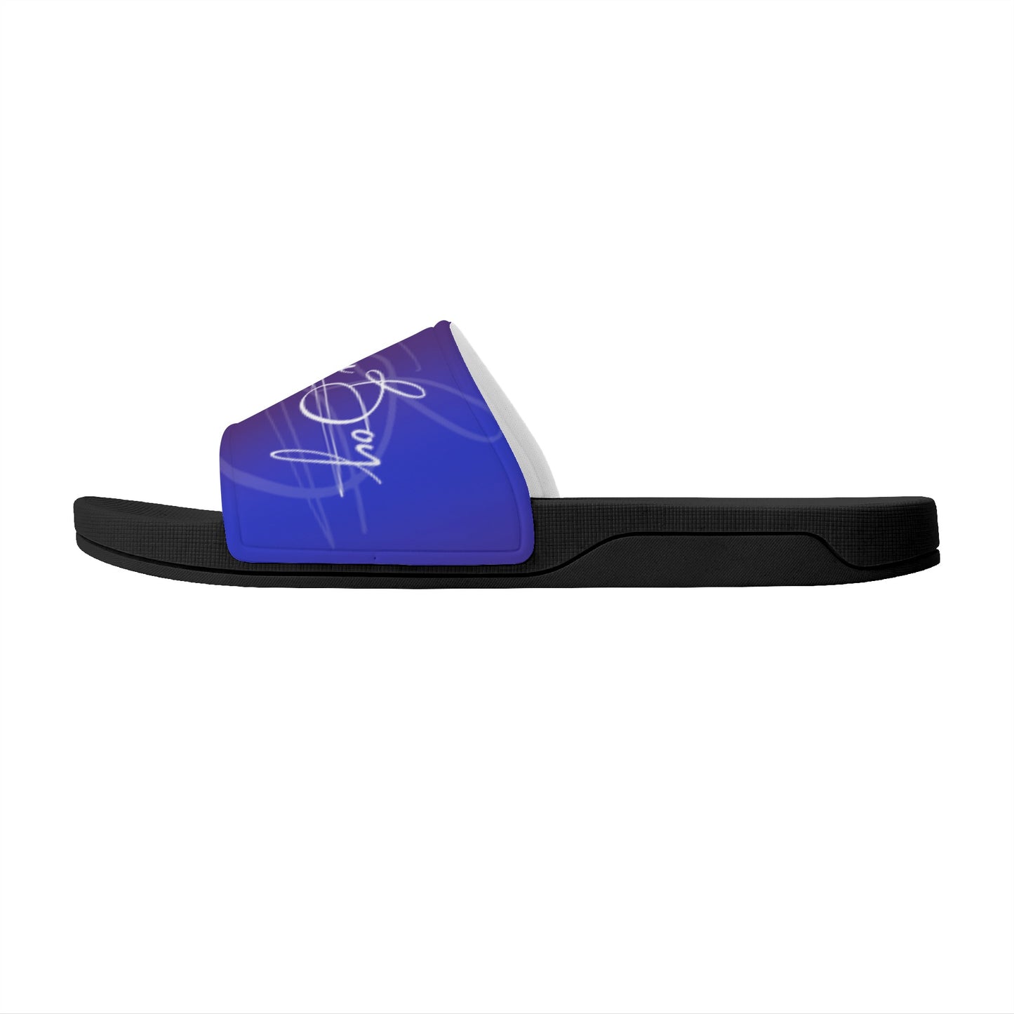 Harlem Boy Collection Men's Slides Sapphire