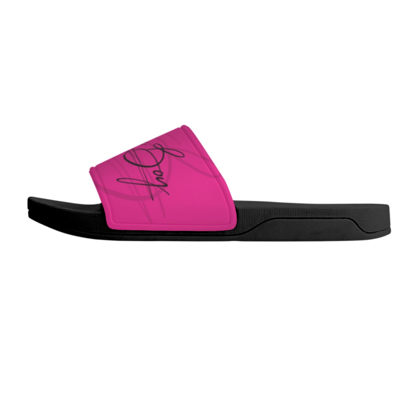 Harlem Boy Collection Men's Slides Fuchsia