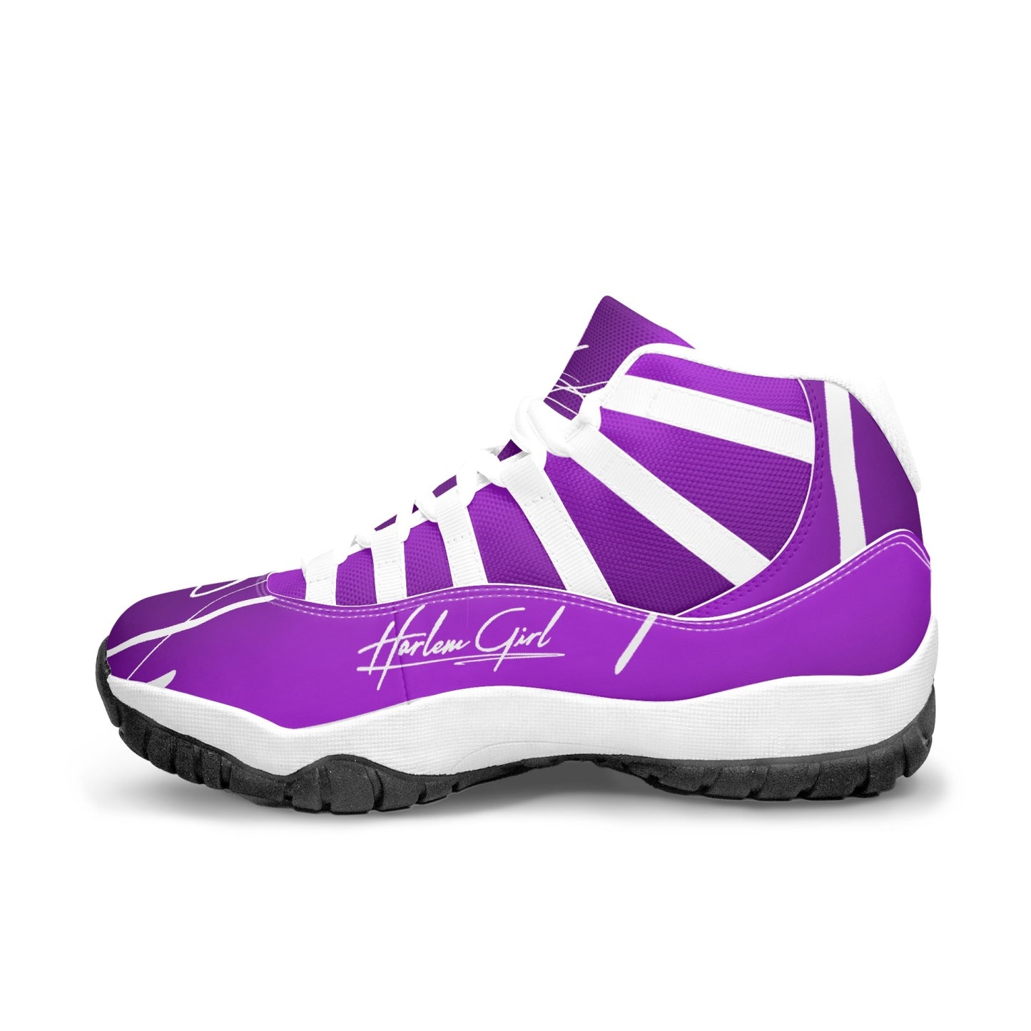 Harlem Girl "Tribe" Basketball - Amethyst w/Black or White Trim (Women's)