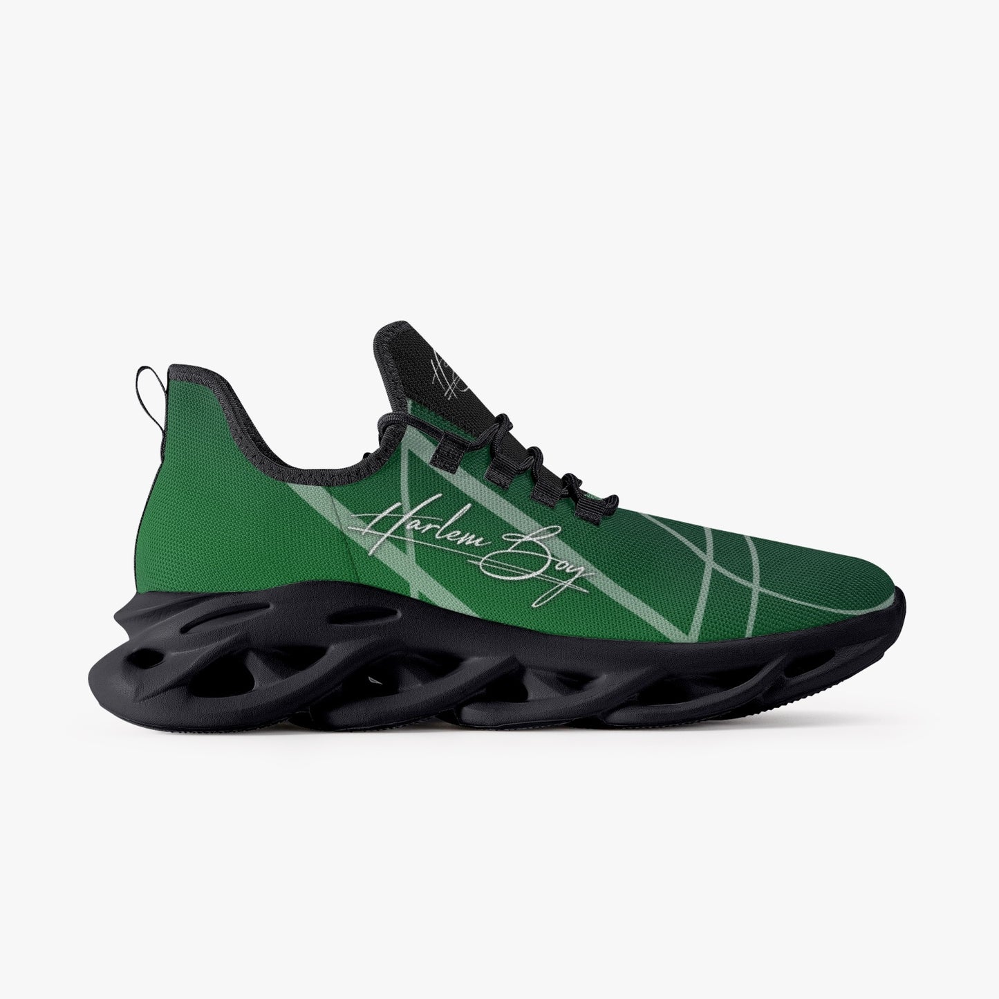 HB Harlem Boy "Bounce" Runner - Men - Emerald - Black Sole