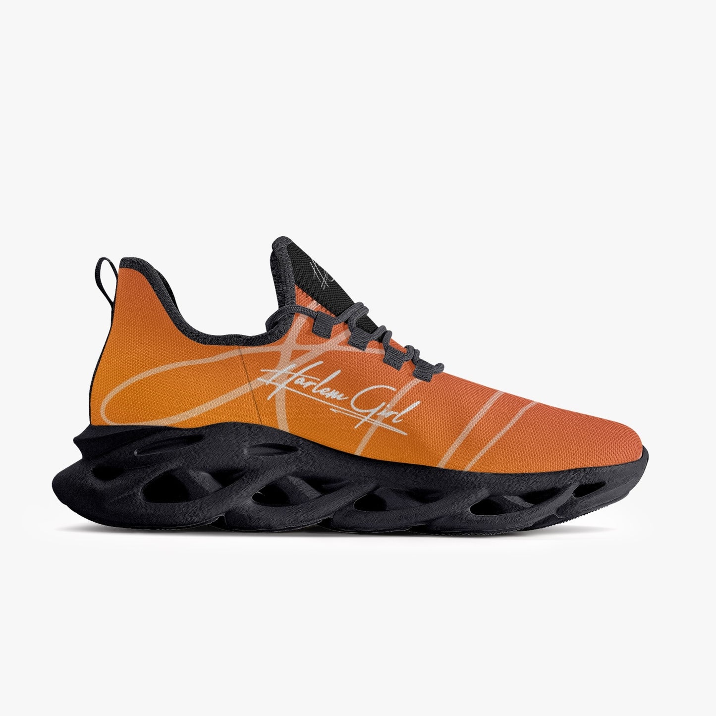 HB Harlem Girl "Bounce" Runner - Women - Mandarin - Black Sole