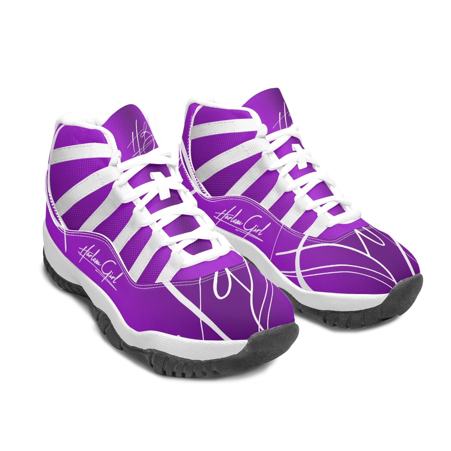 Harlem Girl "Tribe" Basketball - Amethyst w/Black or White Trim (Women's)