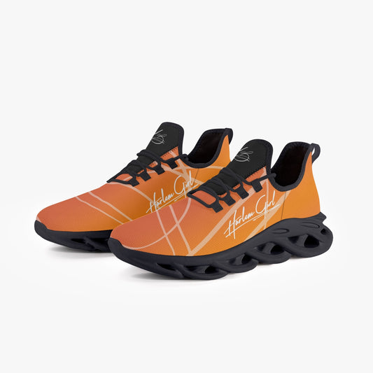 HB Harlem Girl "Bounce" Runner - Women - Mandarin - Black Sole