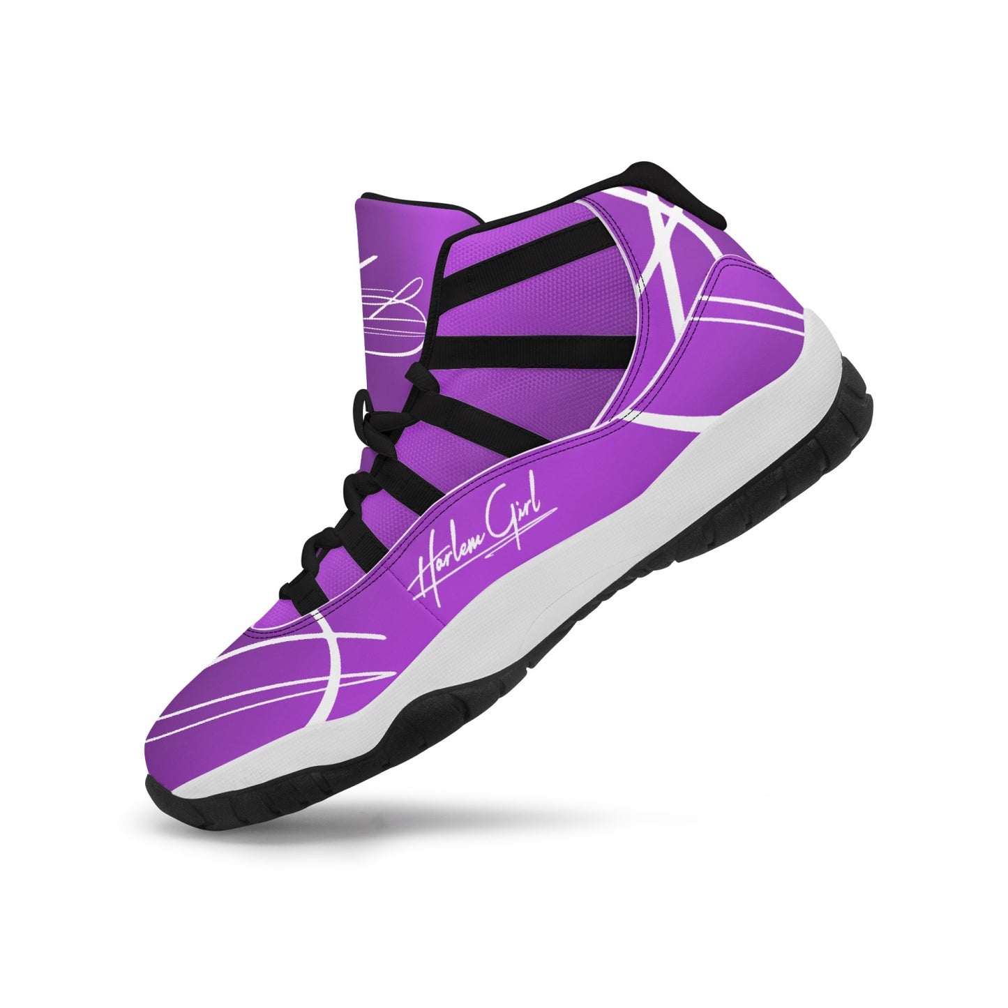 Harlem Girl "Tribe" Basketball - Amethyst w/Black or White Trim (Women's)