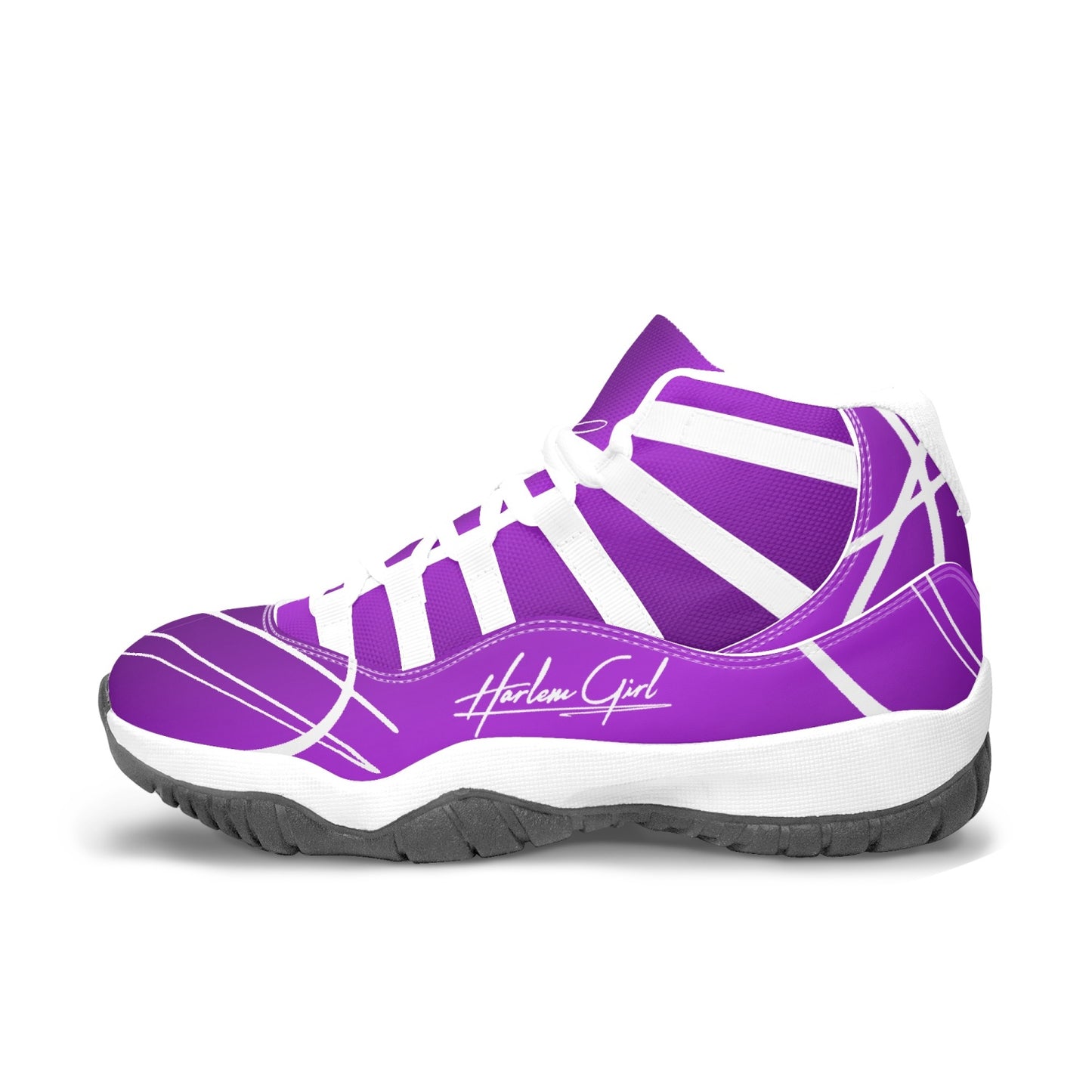 Harlem Girl "Tribe" Basketball - Amethyst w/Black or White Trim (Women's)