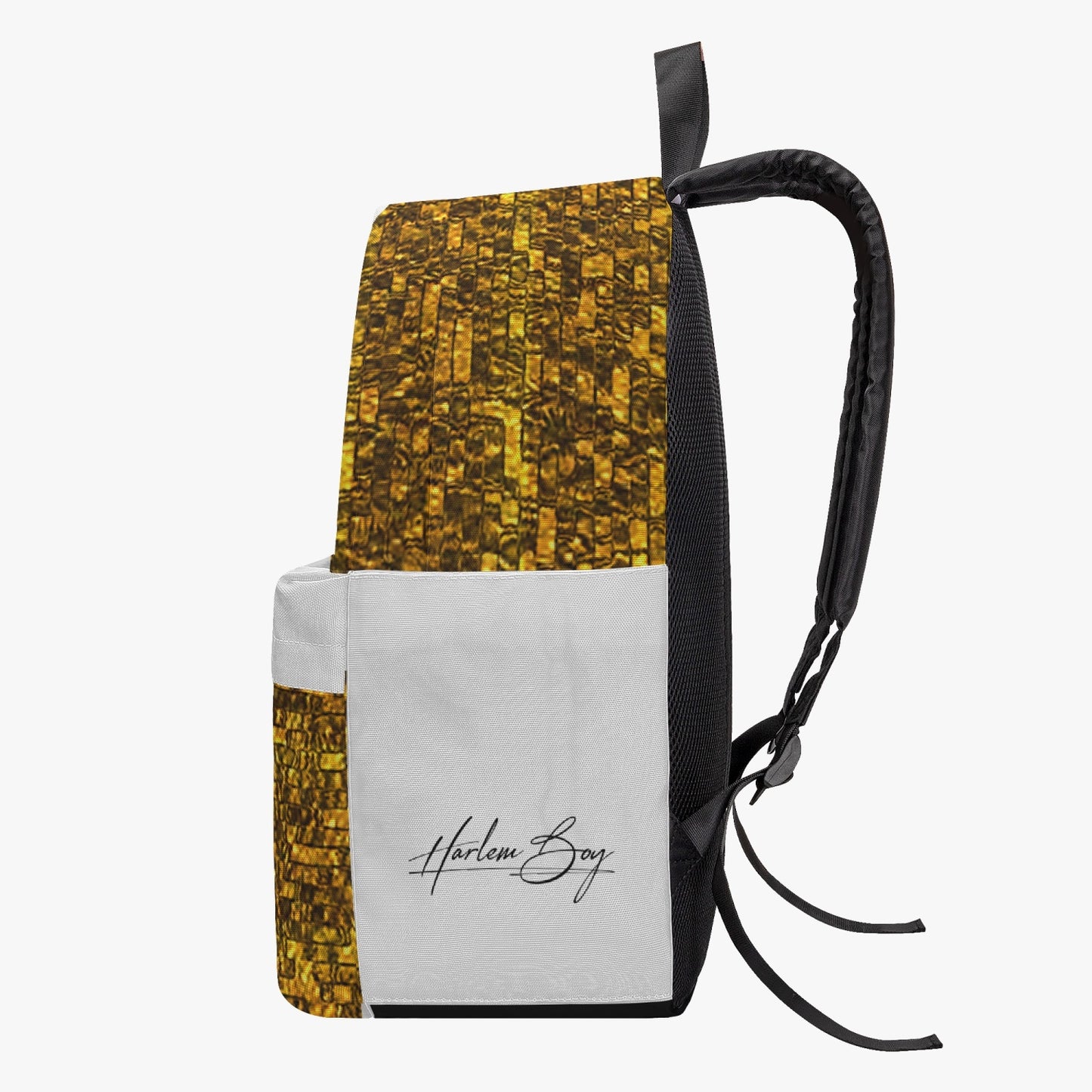 Harlem Boy Collection Backpack - Electric Kiss - Gold