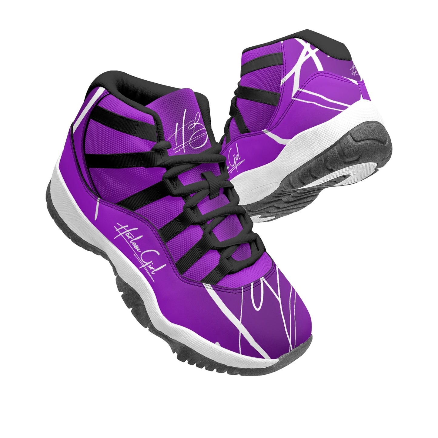 Harlem Girl "Tribe" Basketball - Amethyst w/Black or White Trim (Women's)