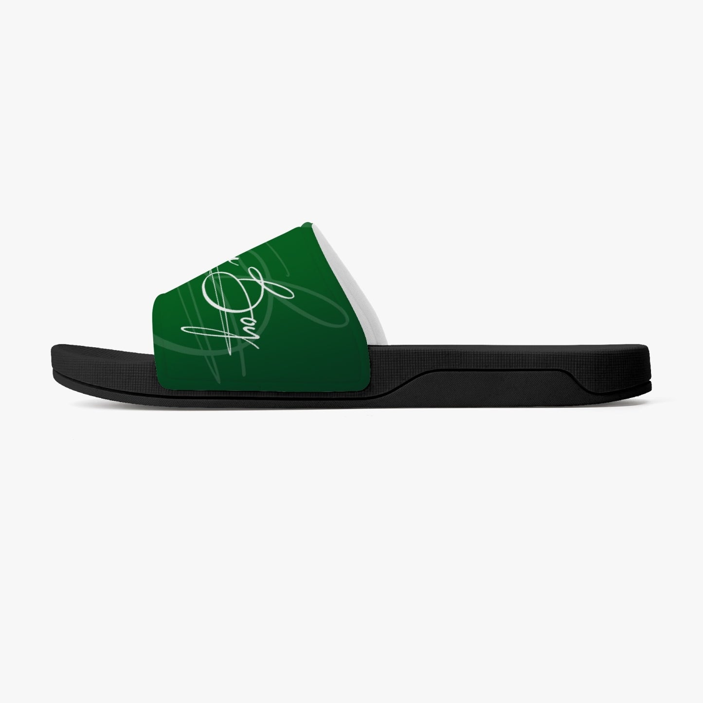 Harlem Boy Collection Women's Slides Emerald