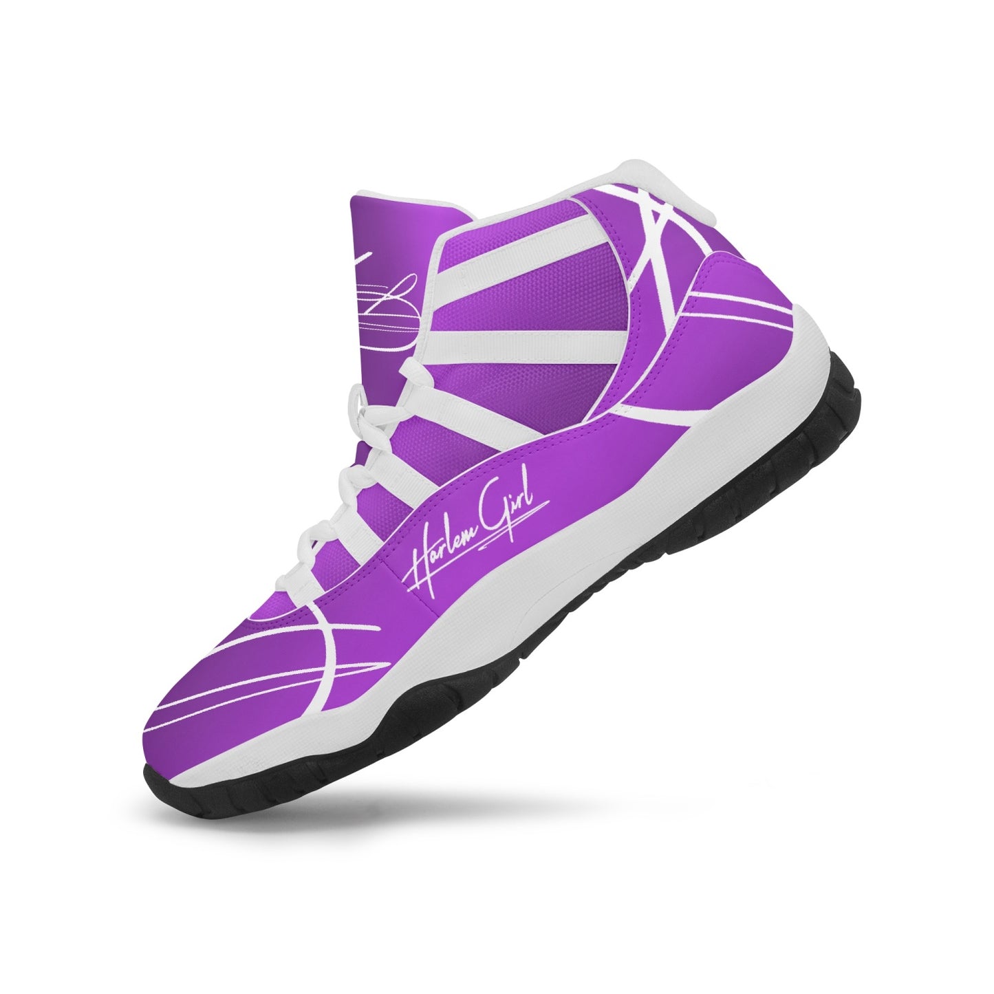 Harlem Girl "Tribe" Basketball - Amethyst w/Black or White Trim (Women's)