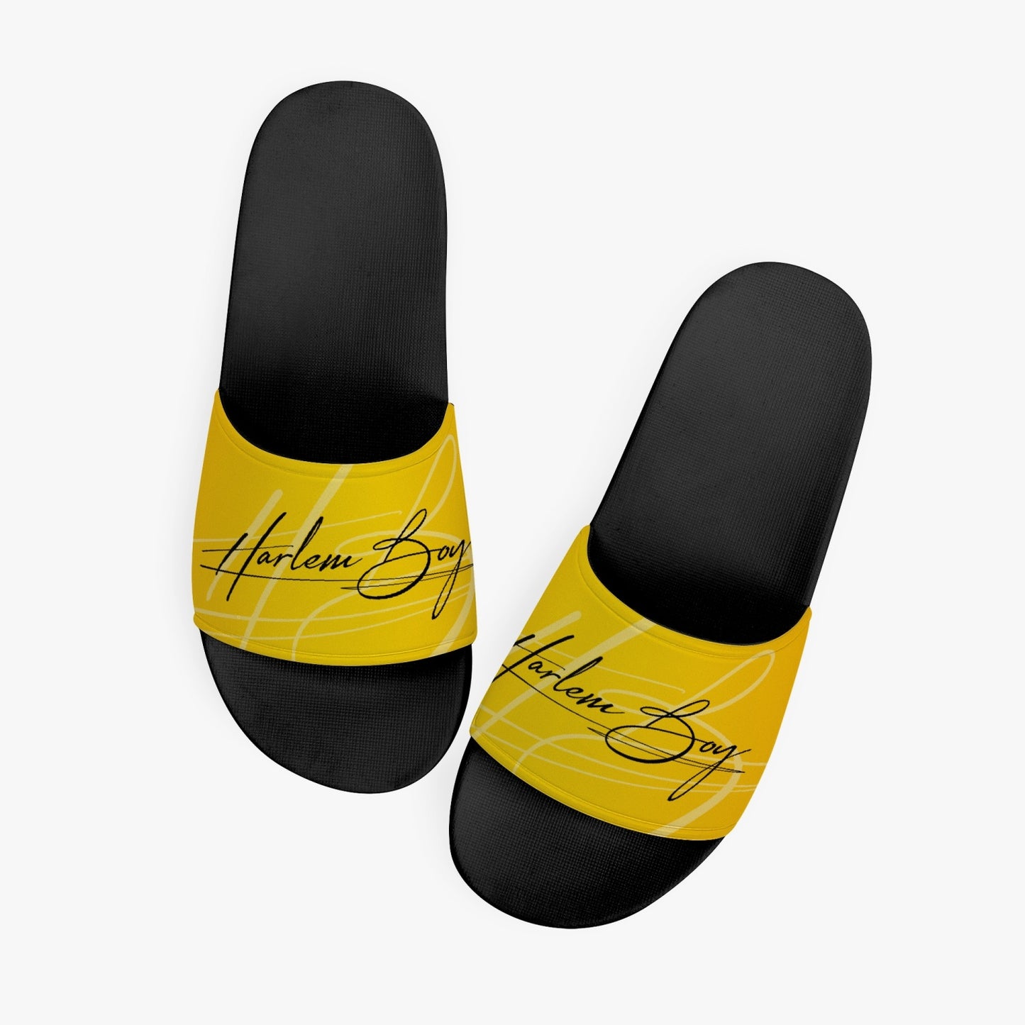 Harlem Boy Collection Women's Slides Gold