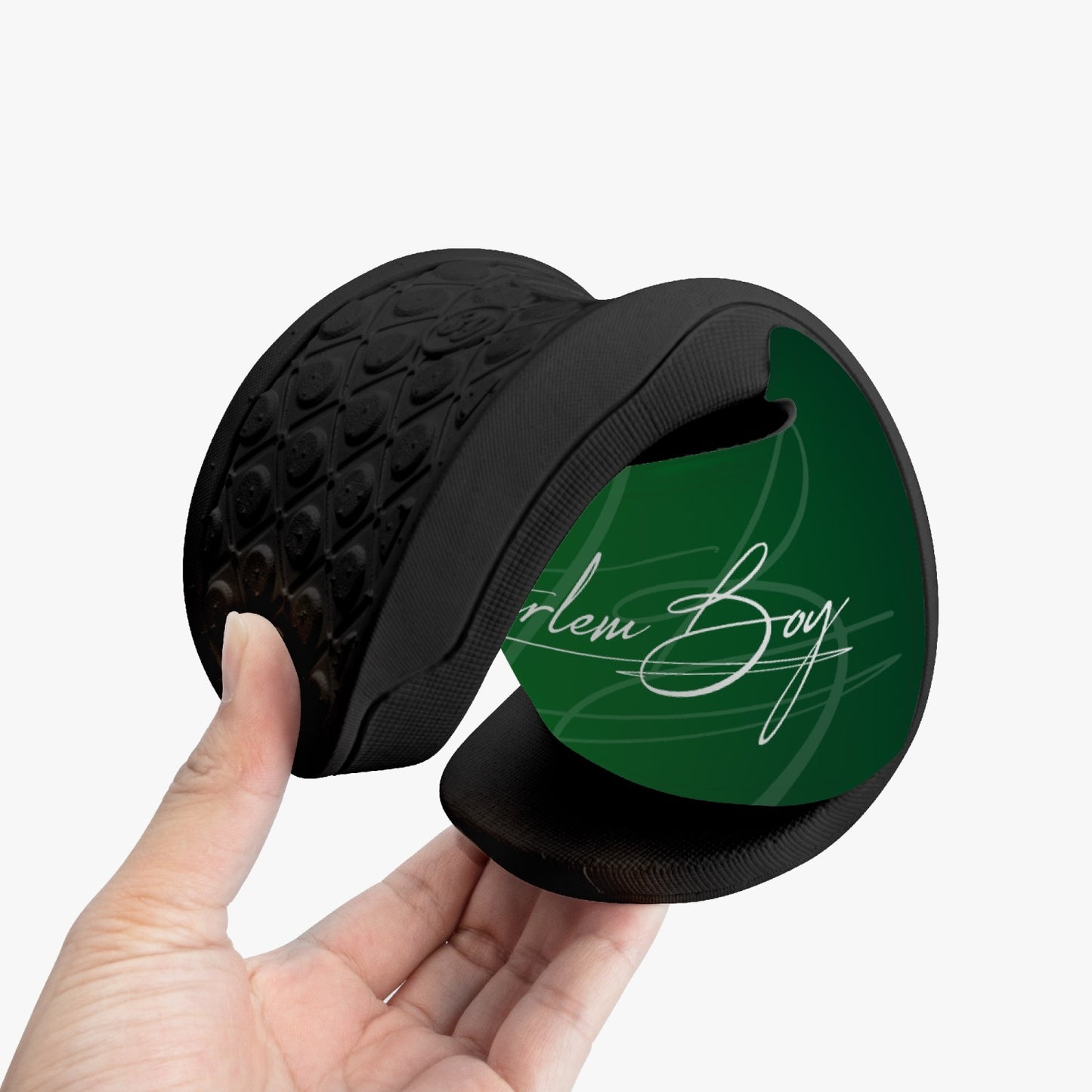 Harlem Boy Collection Women's Slides Emerald