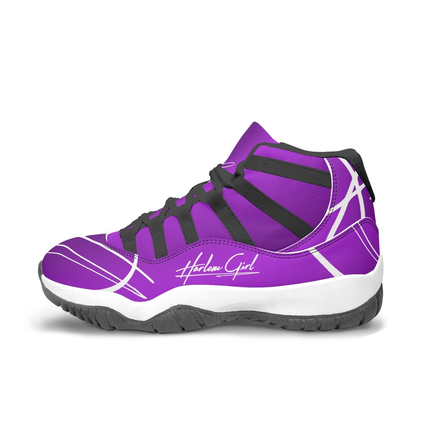 Harlem Girl "Tribe" Basketball - Amethyst w/Black or White Trim (Women's)