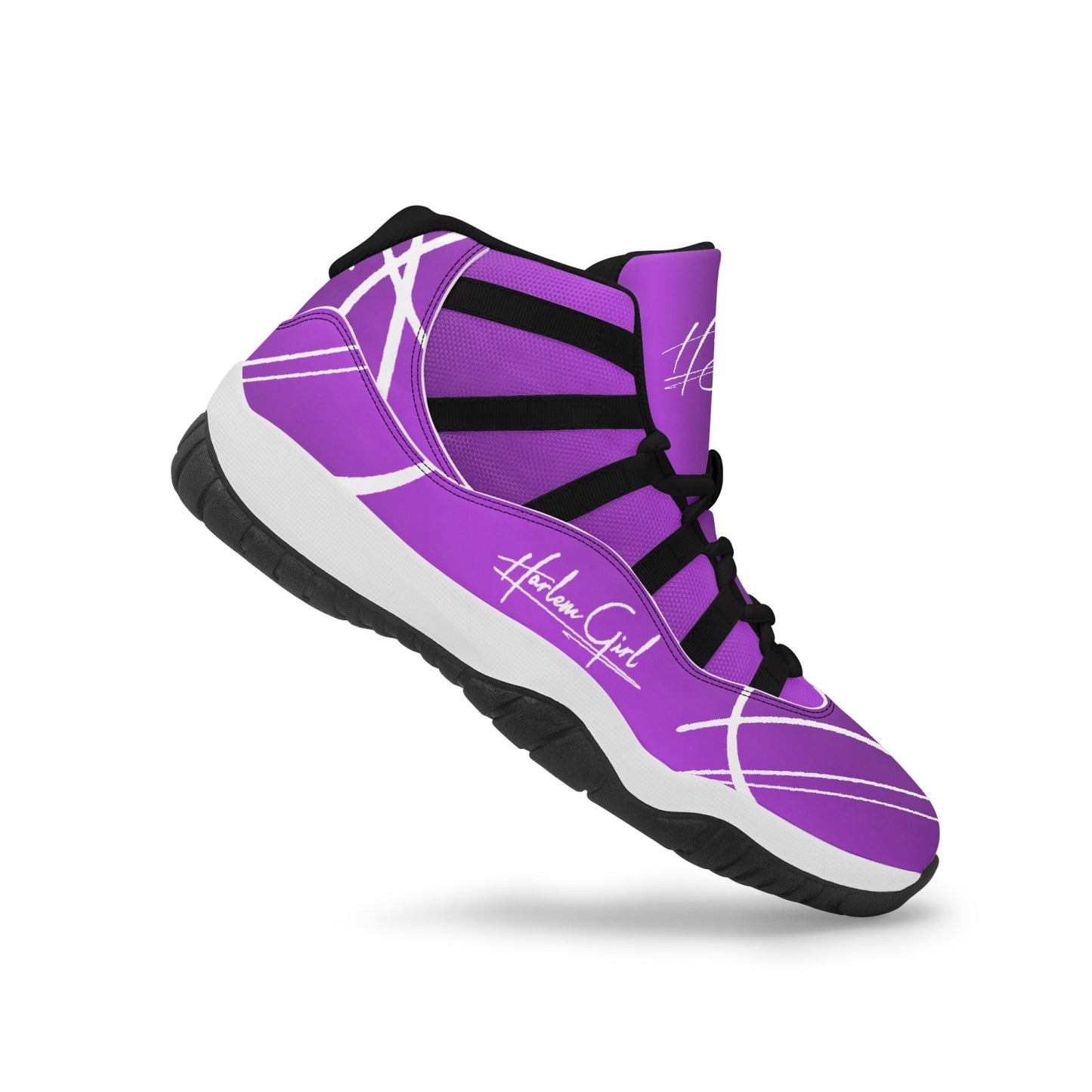 Harlem Girl "Tribe" Basketball - Amethyst w/Black or White Trim (Women's)