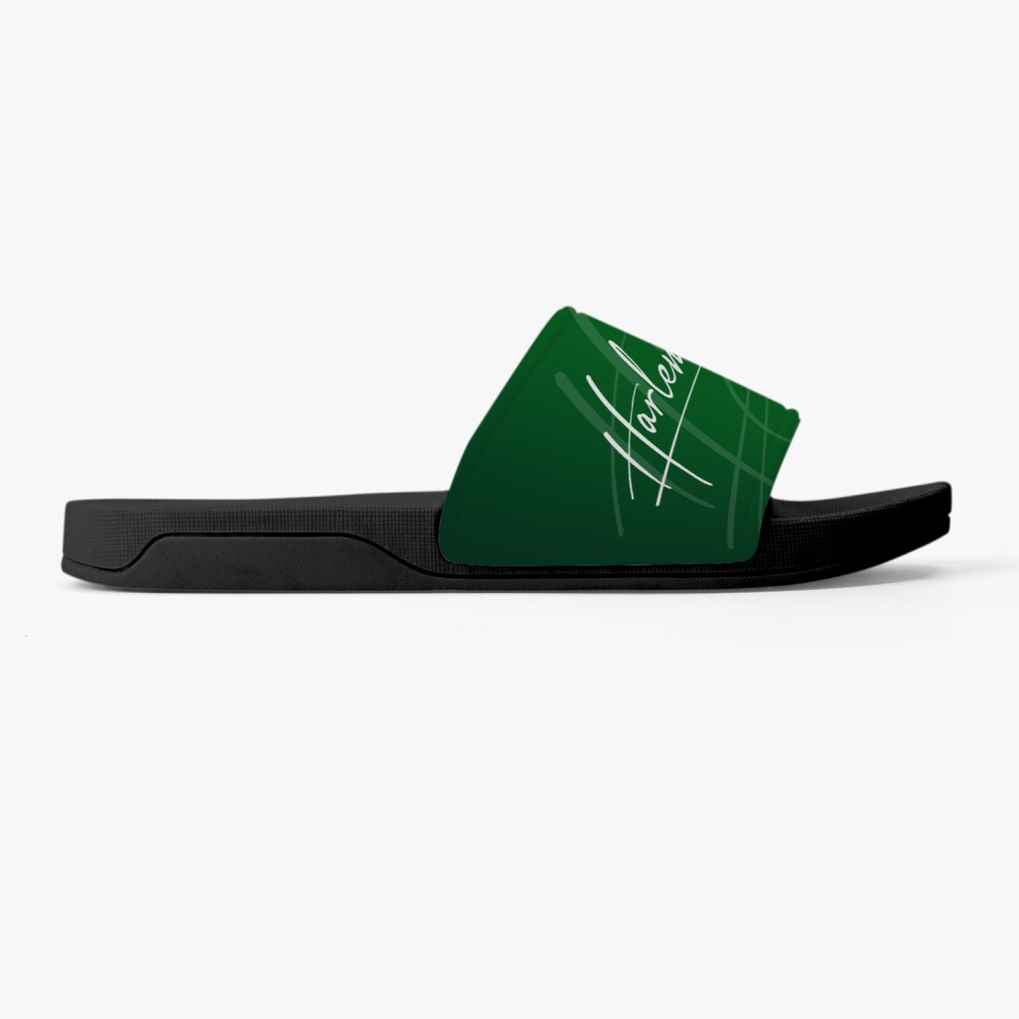 Harlem Boy Collection Women's Slides Emerald