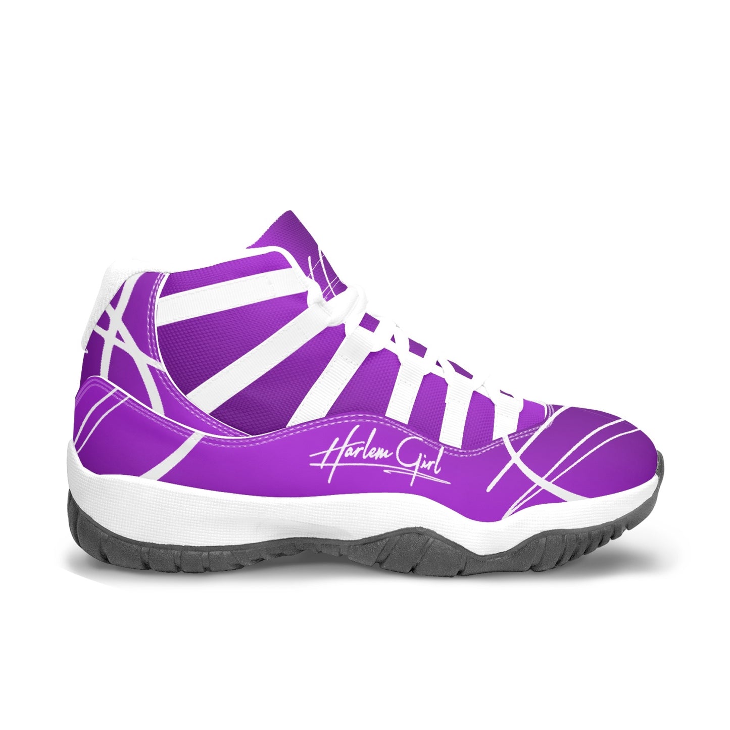 Harlem Girl "Tribe" Basketball - Amethyst w/Black or White Trim (Women's)