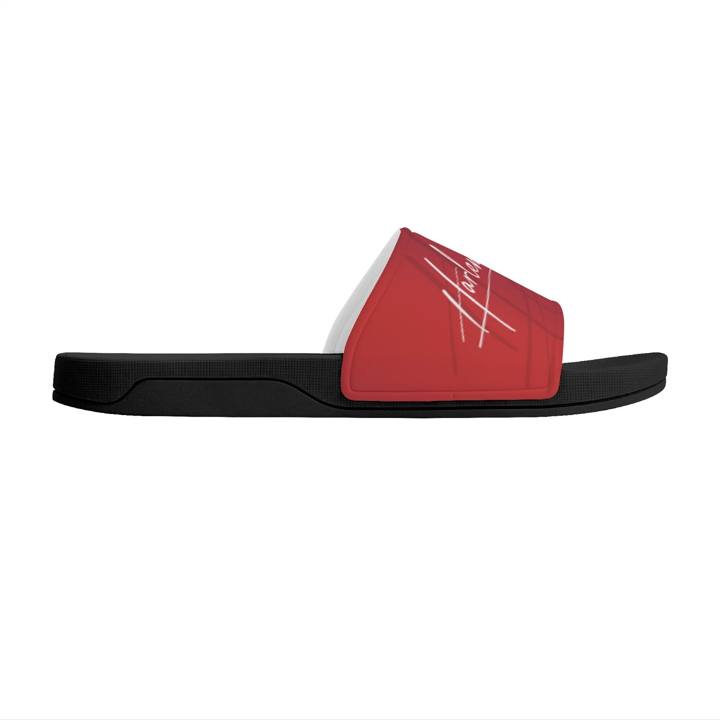 Harlem Boy Collection Men Slides Ruby